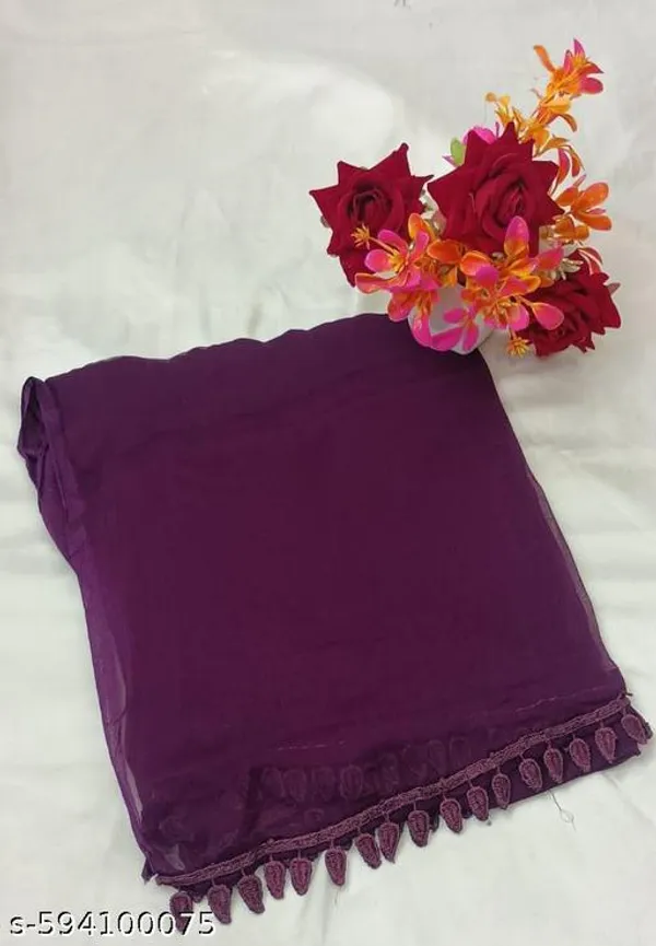 Wine_Premium_Chiffon_Dupatta_For_Women