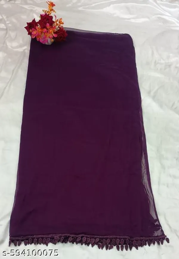 Wine_Premium_Chiffon_Dupatta_For_Women