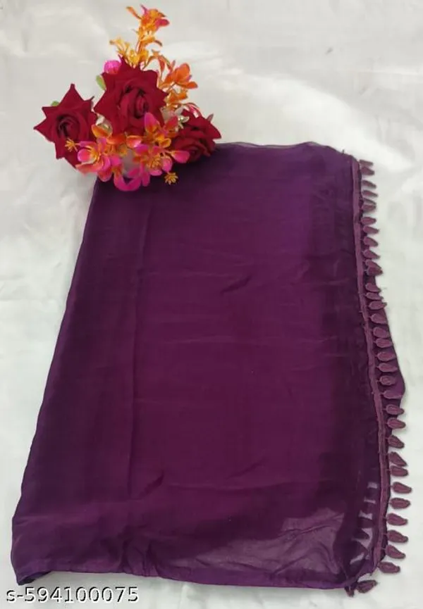 Wine_Premium_Chiffon_Dupatta_For_Women