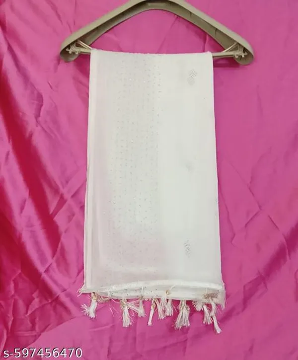 White_Premium_Chiffon_Dupatta_For_Women