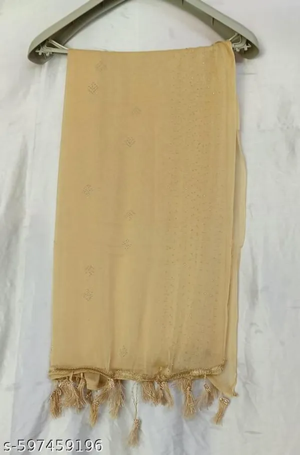 Beige_Premium_Ciffon_Dupatta_For_Women