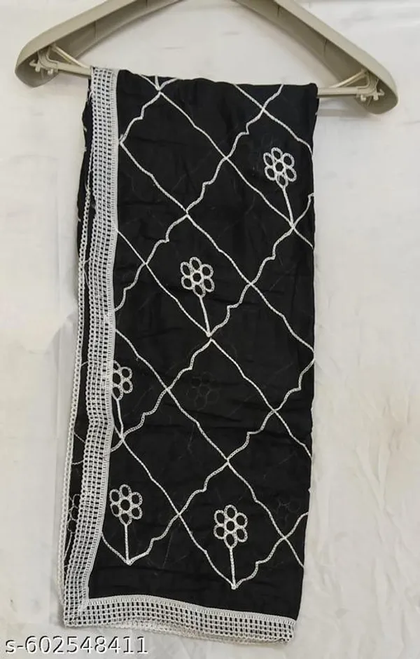 Black_Premium_Chiffon_Dupatta_For_Women
