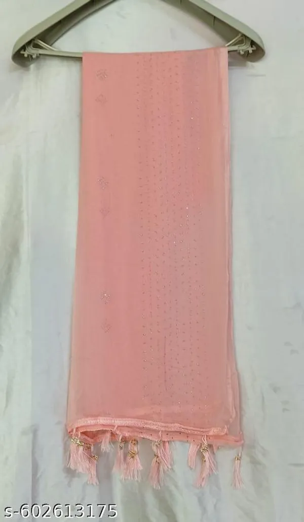Peach_Premium_Chiffon_Dupatta_For_Women