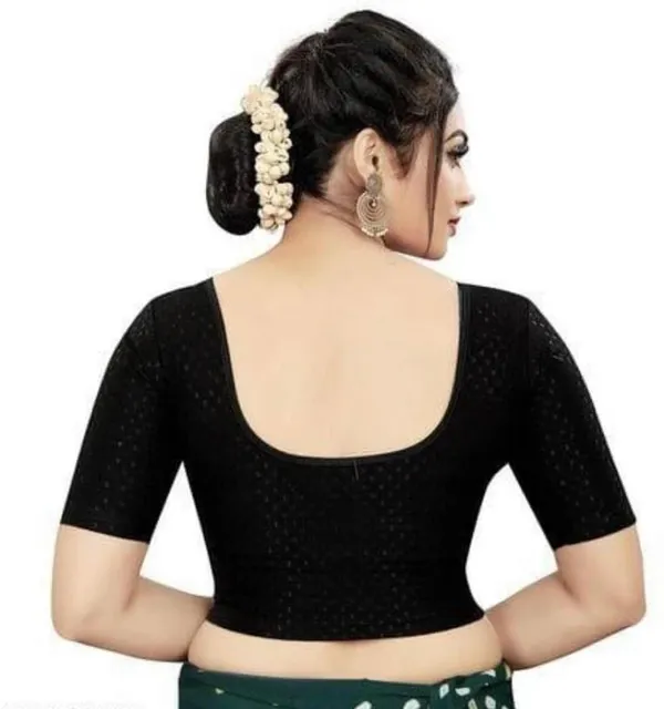 Black_And_Gold_Premium_Ayushtrading_Round_Neck_Blouse_For_Women_Pack_Of_2
