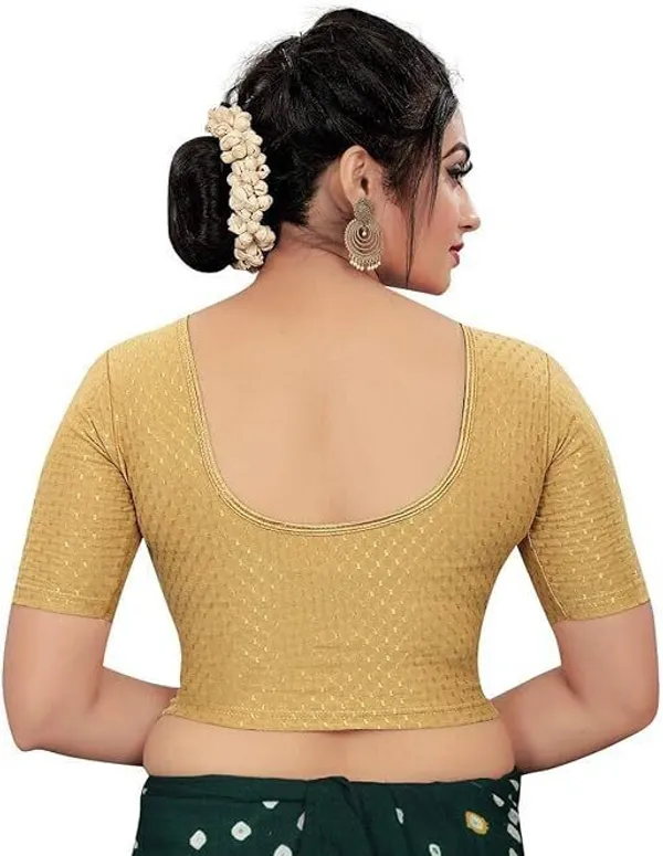 Red_And_Gold_Premium_Ayushtrading_Round_Neck_Blouse_For_Women_Pack_Of_2