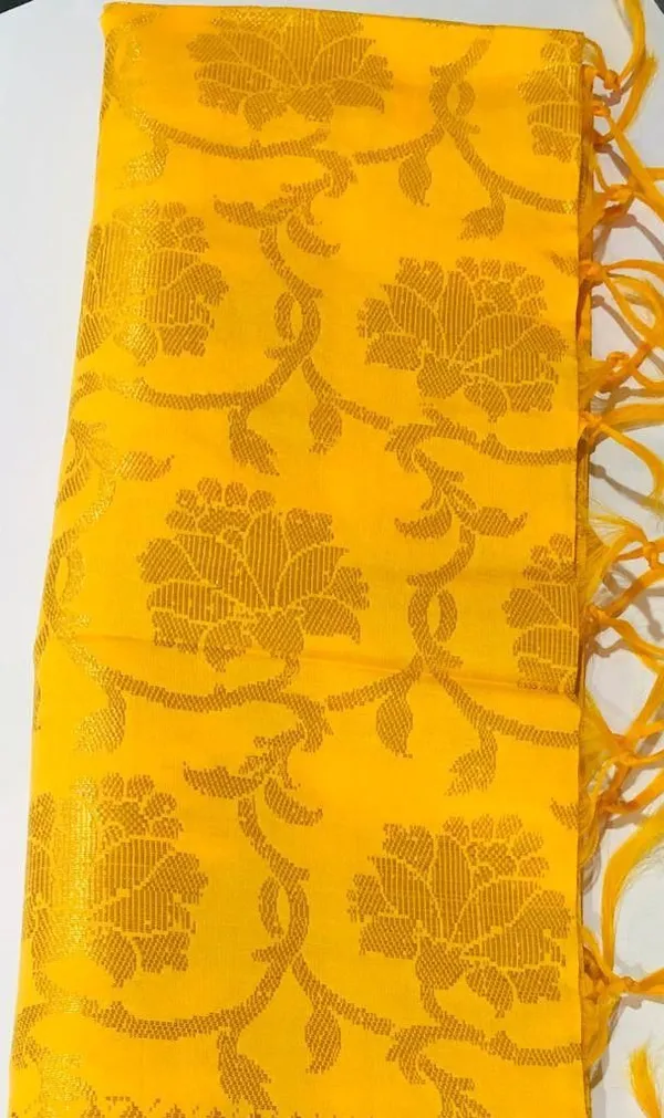 Yellow_Premium_Silk_Blend_For_Women