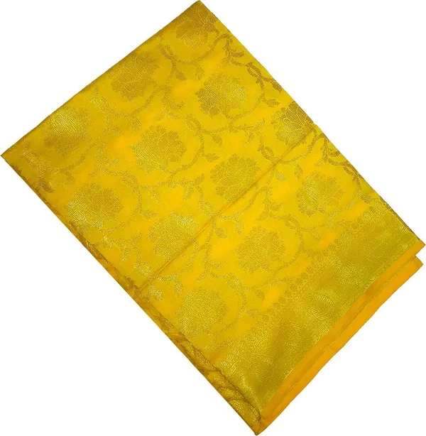 Yellow_Premium_Silk_Blend_For_Women