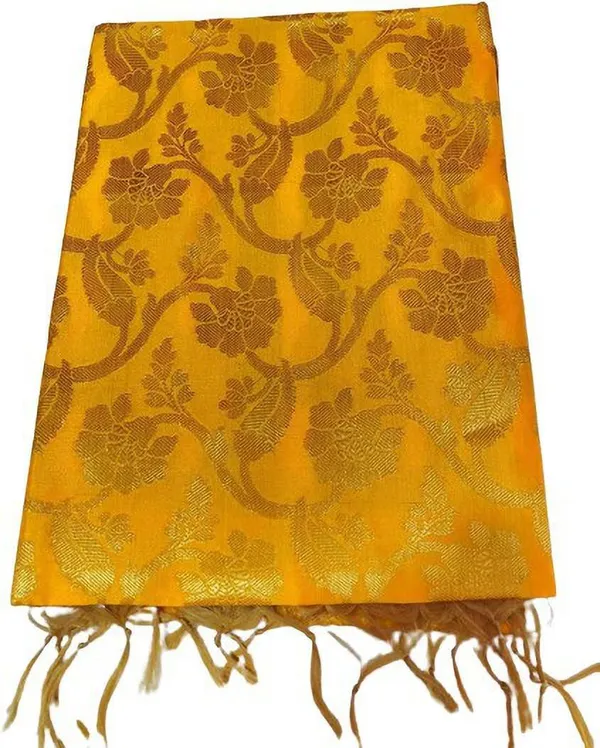 Yellow_Premium_Silk_Blend_For_Women