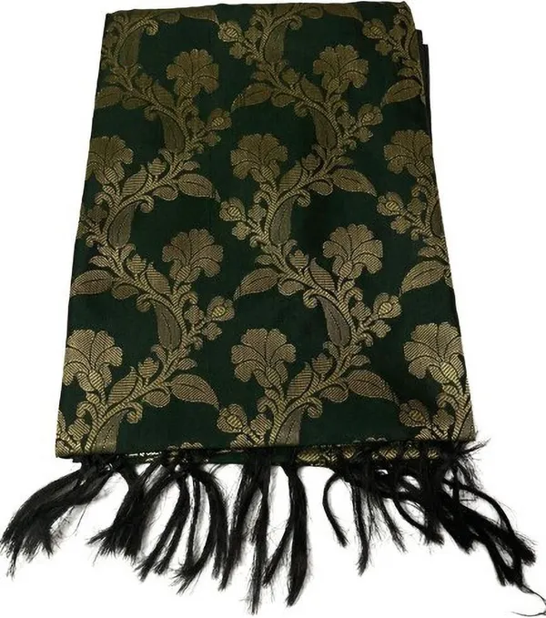 Dark_Green_Premium_Silk_Blend_For_Women