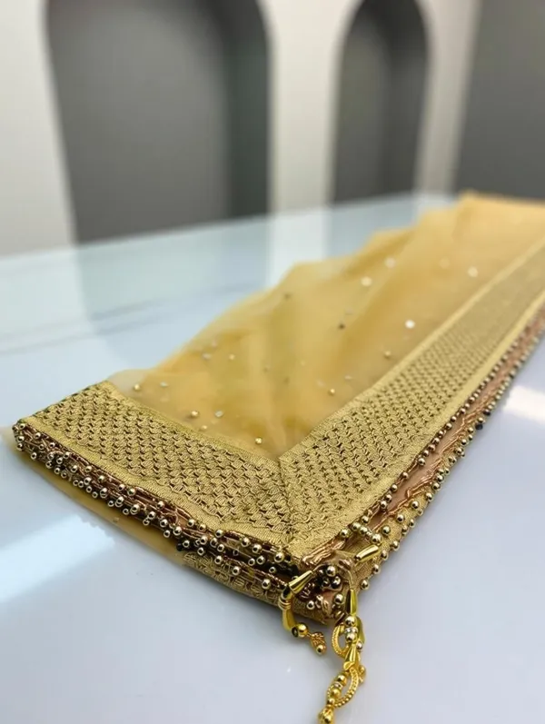 Gold_Premium_Net_Self_Design_For_Women