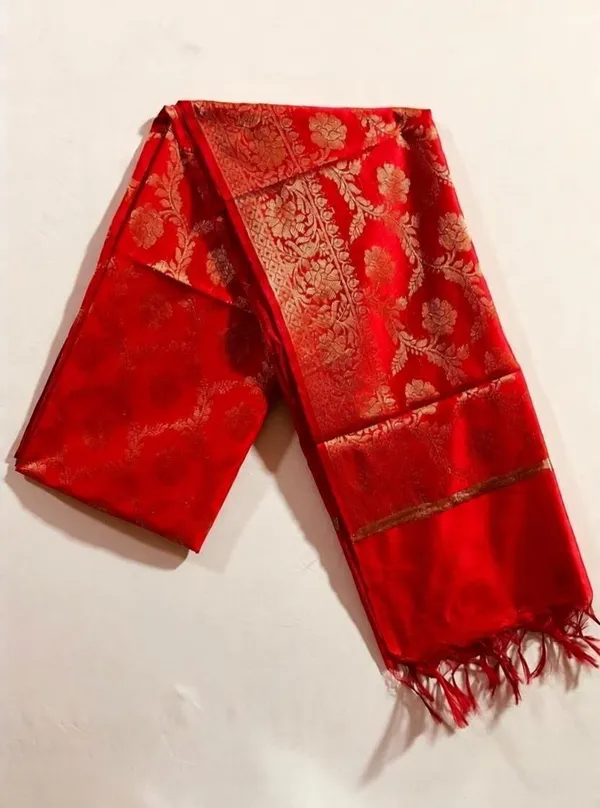 Red_Premium_Art_Silk_Self_Design_For_Women