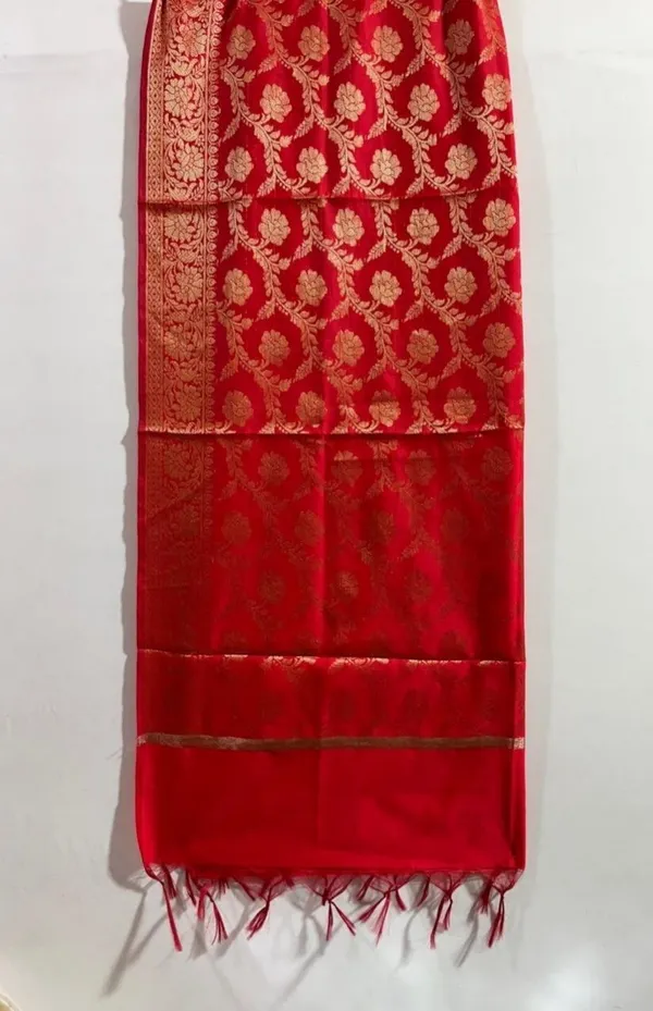 Red_Premium_Art_Silk_Self_Design_For_Women