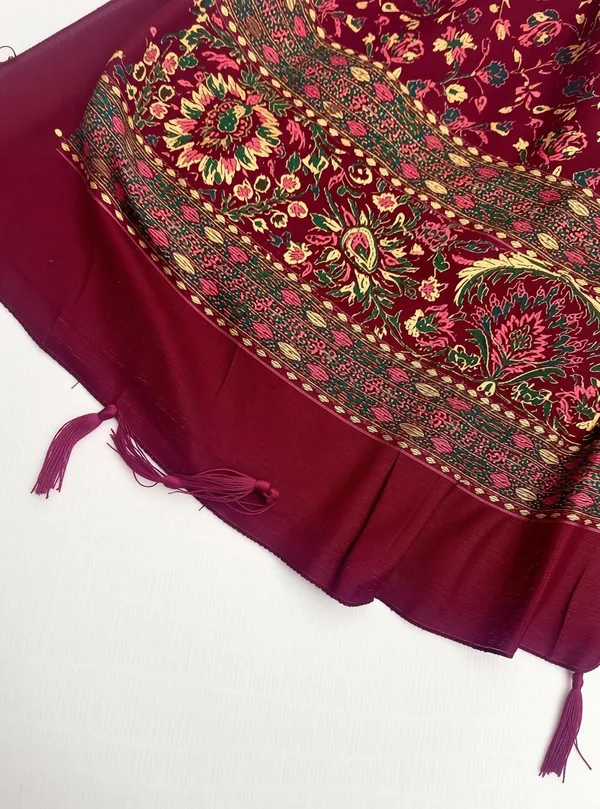 Maroon_Premium_Marun_Dk_Dupatta_For_Women
