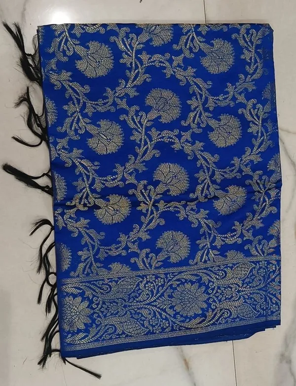 Blue_Premium_Crazy_Attires_Pure_Silk_For_Women