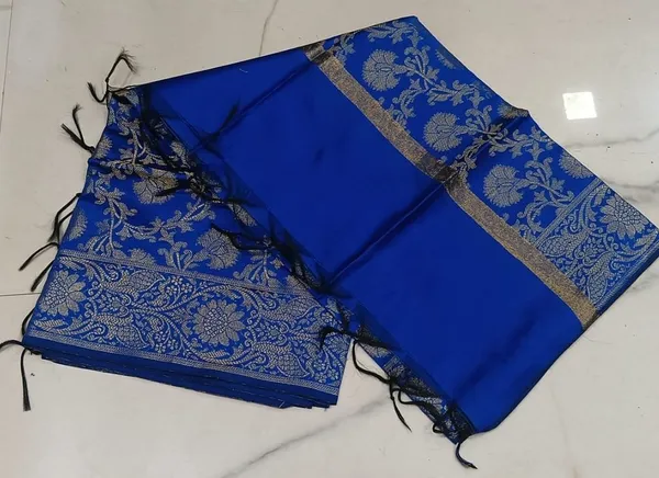 Blue_Premium_Crazy_Attires_Pure_Silk_For_Women