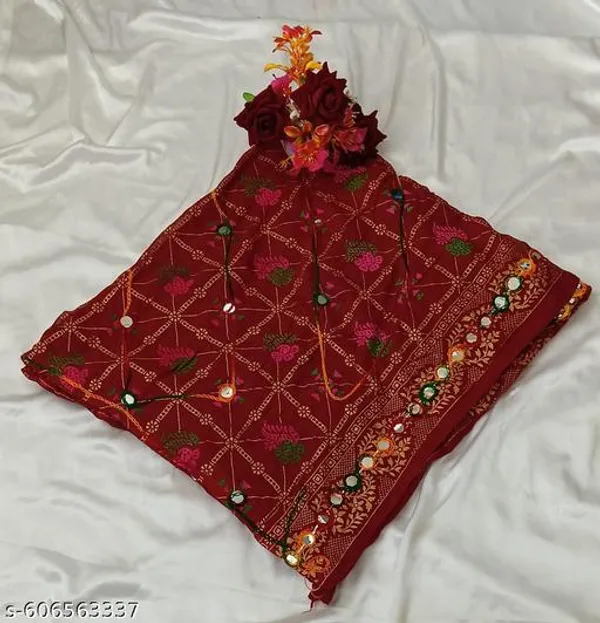 Maroon_Premium_Cotton_Dupatta_For_Women