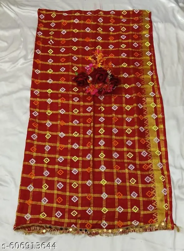 Maroon_Premium_Cotton_Dupatta_For_Women