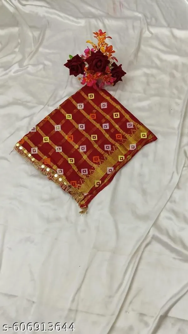 Maroon_Premium_Cotton_Dupatta_For_Women