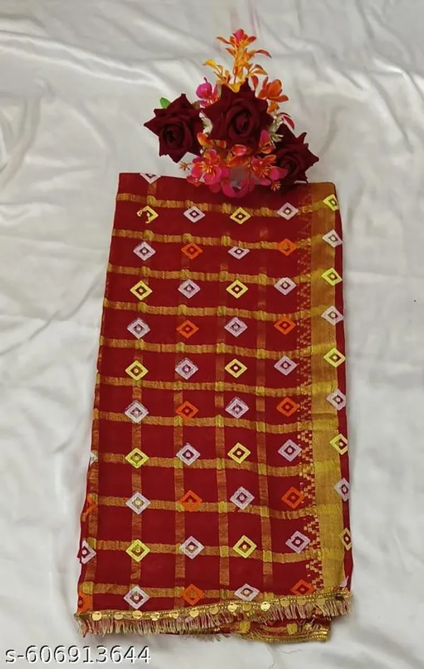 Maroon_Premium_Cotton_Dupatta_For_Women