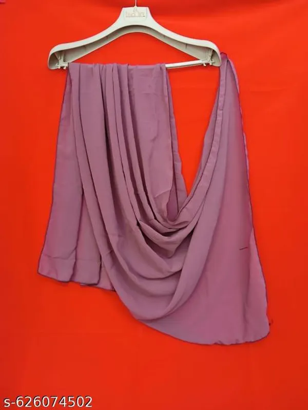 Mauve_And_White_Premium_Georgette_Stole_For_Women_Pack_Of_2