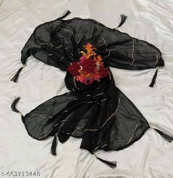 Black_Premium_Cotton_Dupatta_For_Women