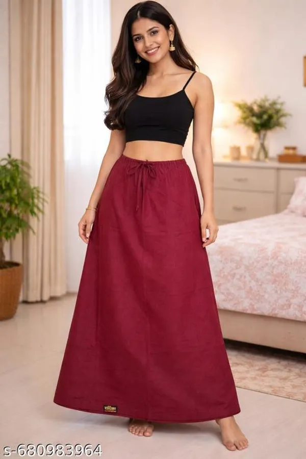 Maroon_Premium_Cotton_Petticoat__For_Women