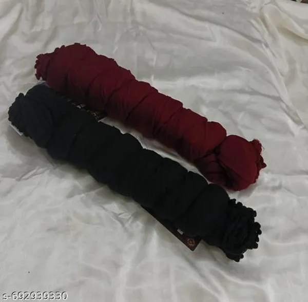 Black_And_Maroon_Premium_Cotton_Dupatta_For_Women_Pack_Of_2