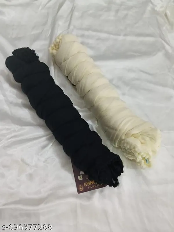 Black_And_Off_White_Premium_Cotton_Dupatta_For_Women_Pack_Of_2
