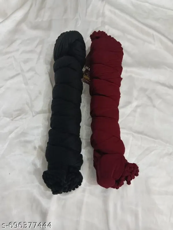 Black_And_Maroon_Premium_Cotton_Dupatta_For_Women_Pack_Of_2