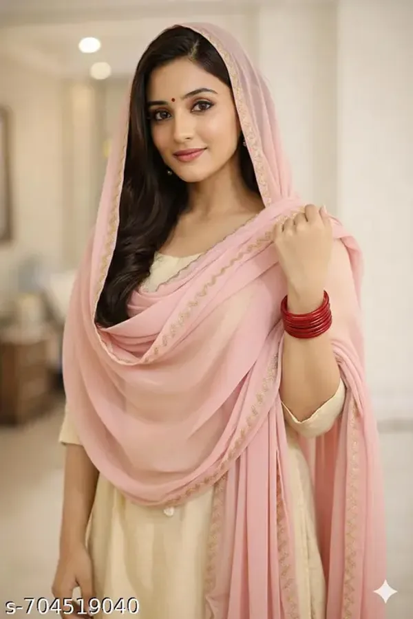 Pink_Premium_Chiffon_Dupatta_For_Women
