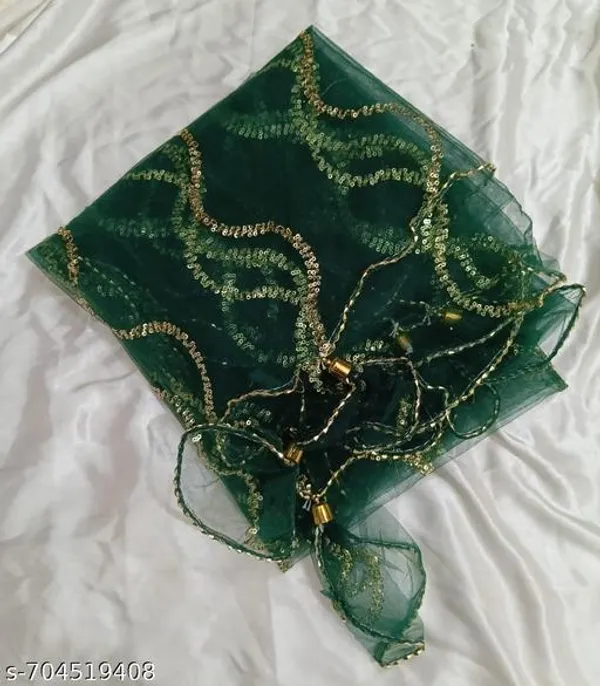 Green_Premium_Net_Dupatta_For_Women