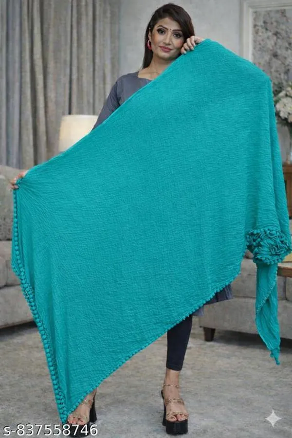 Sea_Green_Premium_Chiffon_Dupatta_For_Women