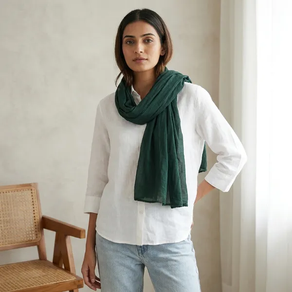 Green_Premium_Cotton_Dupatta_For_Women