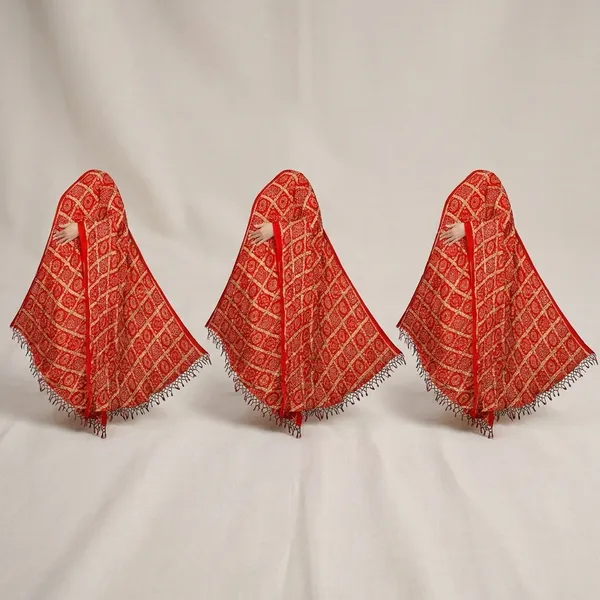 Red_Premium_Chunri_Dupatta_For_Women