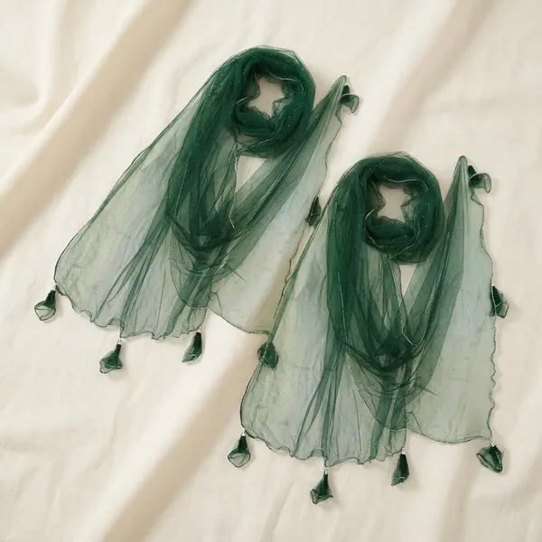 Green_Premium_Net_Dupatta_For_Women