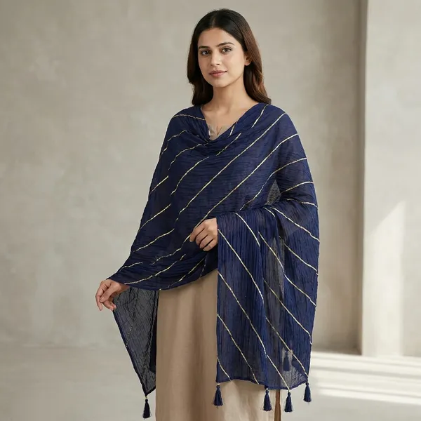 Blue_Premium_Cotton_Dupatta_For_Women
