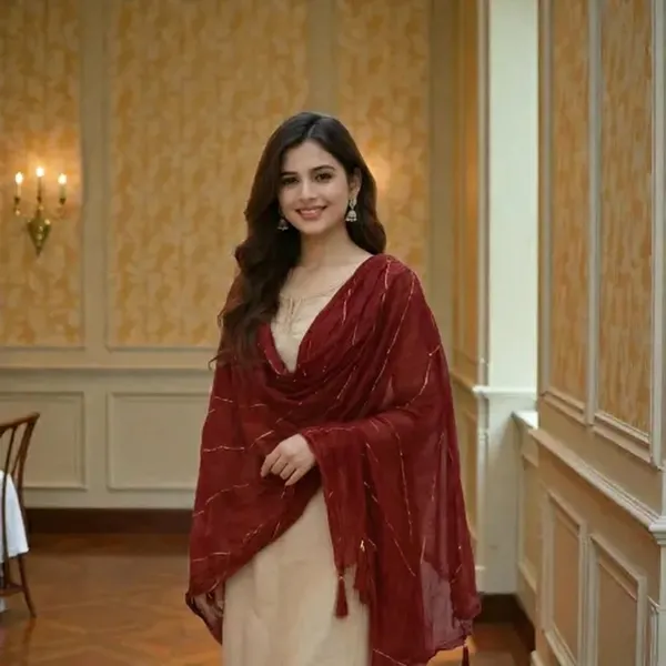 Maroon_Premium_Cotton_Dupatta_For_Women