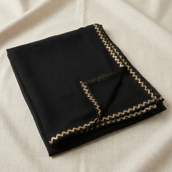 Black_Premium_Chiffon_Dupatta_For_Women