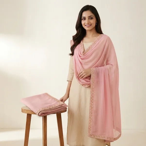 Pink_Premium_Chiffon_Dupatta_For_Women
