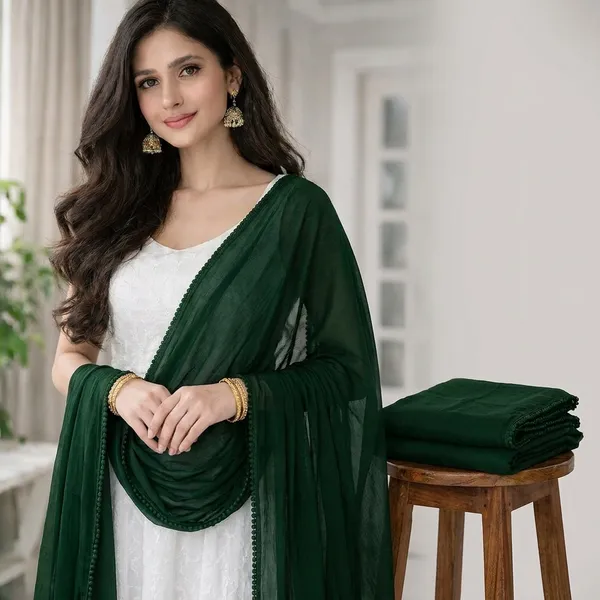 Green_Premium_Cotton_Dupatta_For_Women