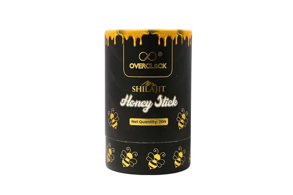 Overclock_Lions_Mane_Mushroom_Coffee_Instant_Ayurvedic_Blend_100_G_And_Overclock_Shilajit_Honey_Sticks_Natural_Energy_Supplement_30_Sticks_Combo