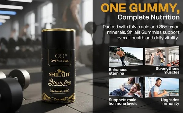 Overclock_Shilajit_Gummies_Himalayan_Resin_Extract_60_Count_And_Hygeia_Beetroot_Powder_Natural_Skin_Care_And_Superfood_200_G_Combo