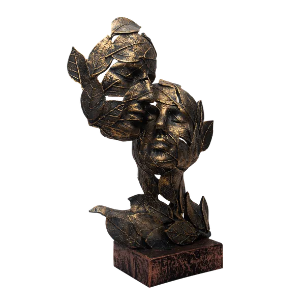Black_Resin_Decorative_Sculpture_For_Home_Decor