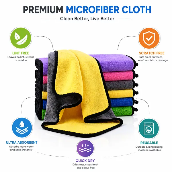 Multicolor_Microfiber_Cleaning_Cloth_400_GSM_(Pack_Of_6)