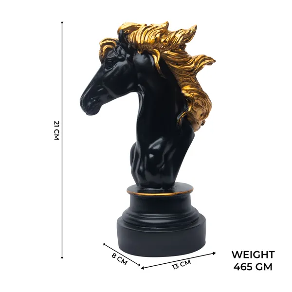 Black_And_Golden_Resin_Figurine_For_Home_Decor