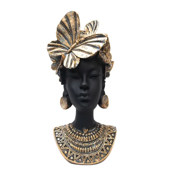 Golden_Resin_Decorative_Sculpture_For_Home_Decor