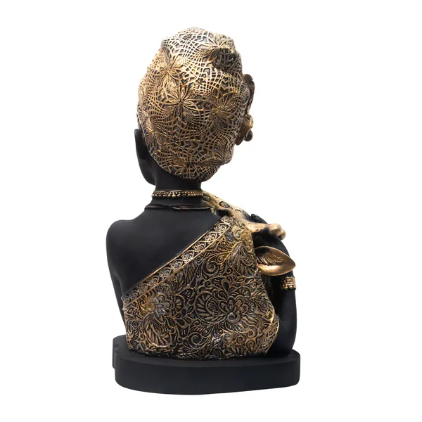 Black_And_Golden_Resin_Decorative_Sculpture_For_Home_Decor