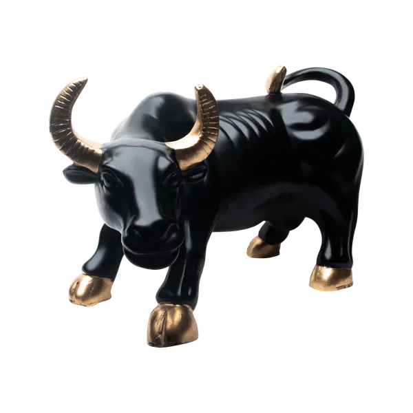 Black_And_Golden_Resin_Figurine_For_Home_Decor