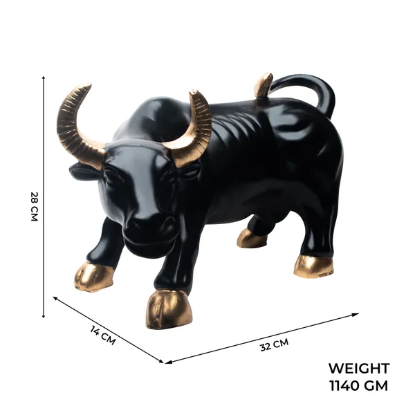 Black_And_Golden_Resin_Figurine_For_Home_Decor