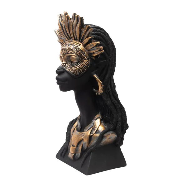Black_Resin_Decorative_Sculpture_For_Home_Decor